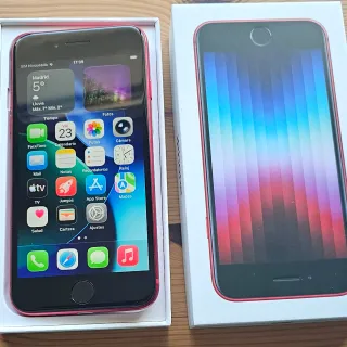 iPhone SE Rosso terza generazione 2022