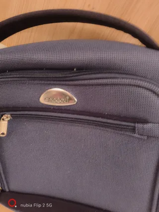 Beauty case da viaggio Shadow blu