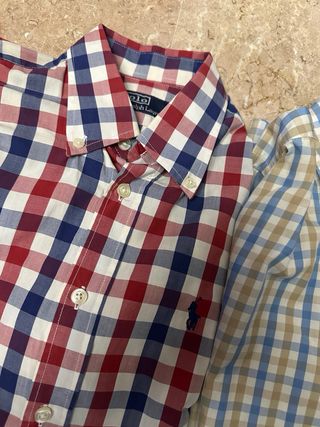 Camisas Polo Ralph Lauren cuadros Talla S