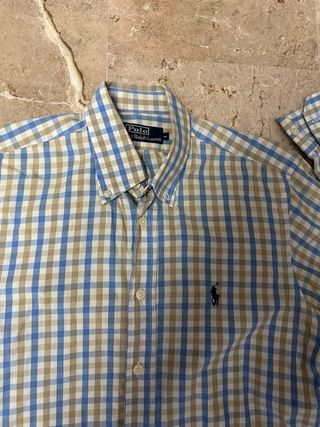 Camisas Polo Ralph Lauren cuadros Talla S