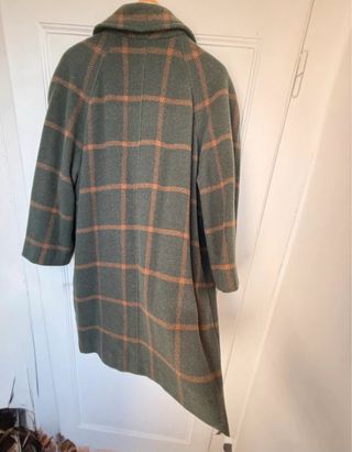 Cappotto sartoriale a quadri