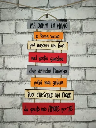 Targhetta Rino Gaetano Ma dammi la mano