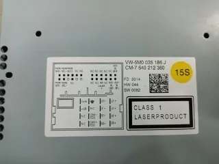 Radio Original VW Transporter T5/T5.1