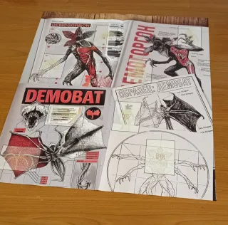 Album Stranger Things Panini, Poster e 6 Figurine