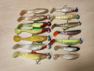 Lote señuelos pesca lucio Relax