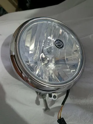 Faro Harley Davidson Cromato Originale 7 pollici