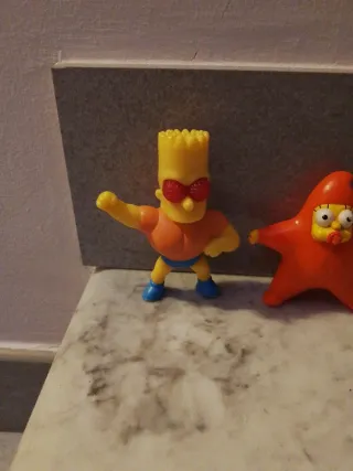 3 Personaggi Simpson Burger King