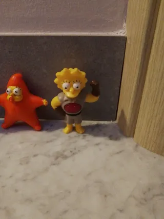 3 Personaggi Simpson Burger King