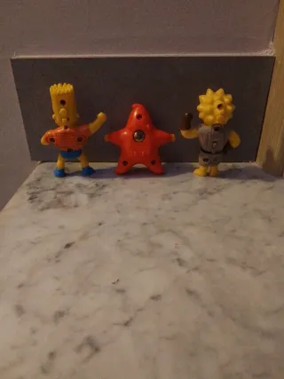 3 Personaggi Simpson Burger King