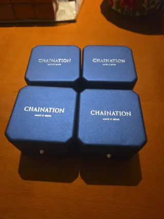 Cajas de anillos CHAINATION (4 unidades)
