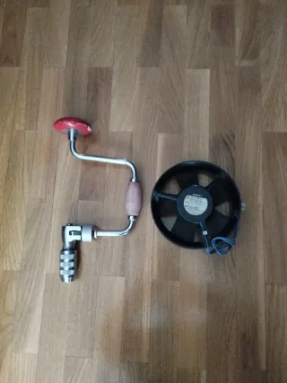 Lote berbiquí y ventilador