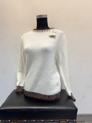 Jersey marrón mujer talla única