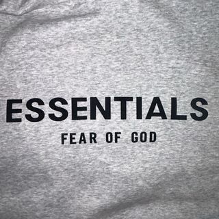Sudadera Essentials Fear of God Gris
