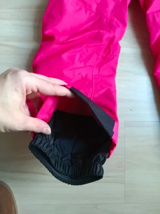 Pantalón esquí niña 110-116 cm color Fresa