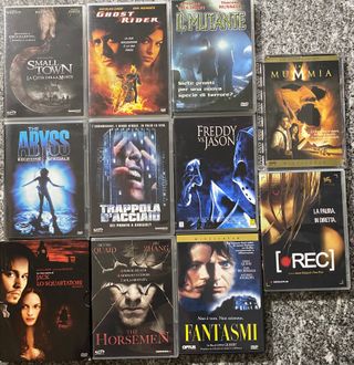 11 DVD Film Horror Thriller Azione