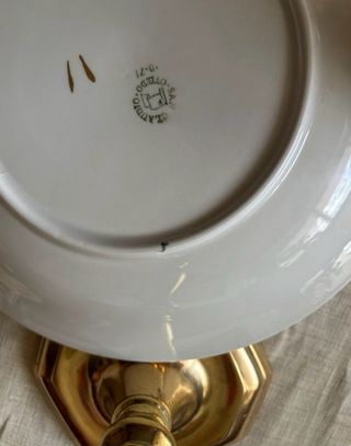 Plato de ceramica San Claudio