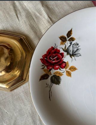 Plato de ceramica San Claudio