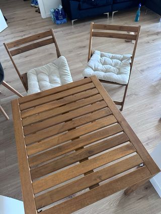 Conjunto Muebles Madera Exterior