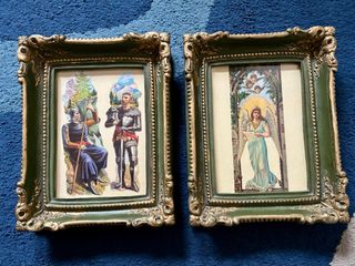 2 Cuadros Decorativos con Calcomanías