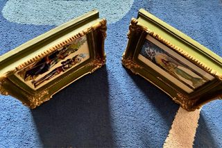 2 Cuadros Decorativos con Calcomanías