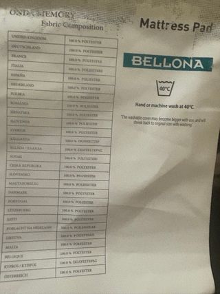 Materasso singolo Memory Foam