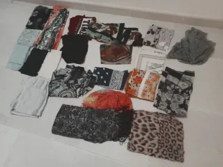 20 pañuelos tipo fulares