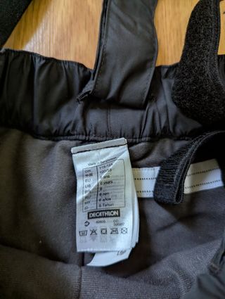 Pantalones de esquí y nieve niño