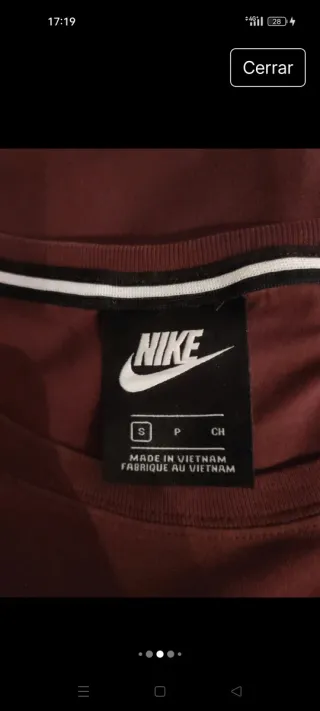 Blusa Nike Air Manga Larga