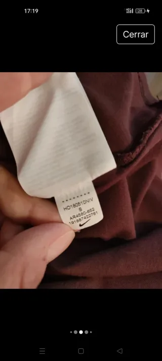 Blusa Nike Air Manga Larga