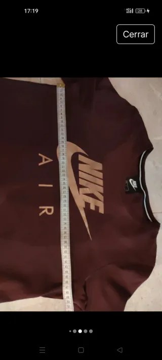 Blusa Nike Air Manga Larga