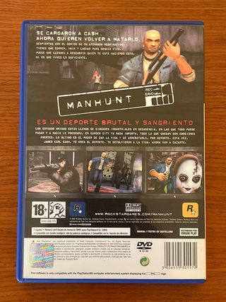 🇪🇸PACK MANHUNT y MANHUNT 2