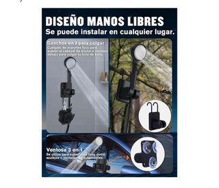 Ducha Portátil Camping 20L 10000mAh