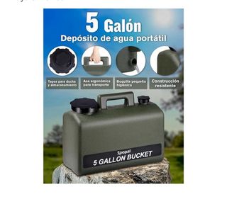 Ducha Portátil Camping 20L 10000mAh