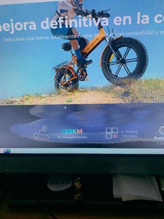 Impecable Bicicleta Eléctrica