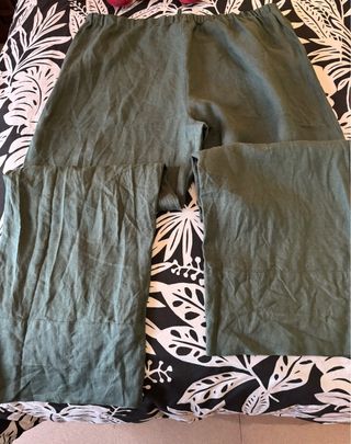 Mango Pantalón de traje de lino COMO NUEVO