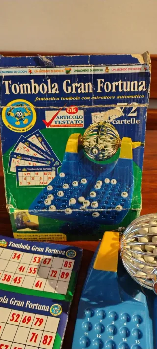 Tombola Gran Fortuna gioco completo