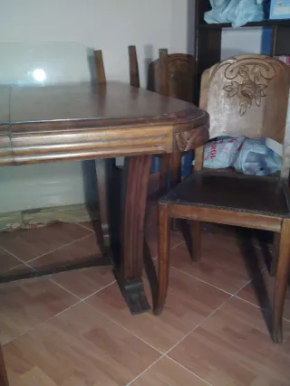 Barra antigua de madera