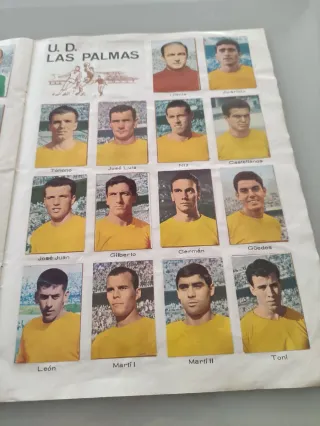 Álbum de Fútbol 1968 Ruiz Romero