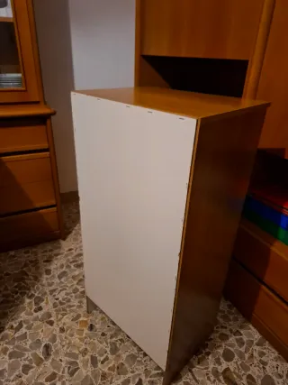 Cassettiera in legno da 6 cassetti