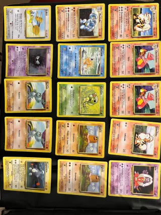 Lotto carte Pokémon Set Base