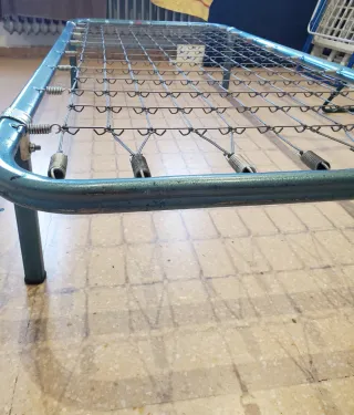 Somier muelles metálico 180x80cm 4 patas