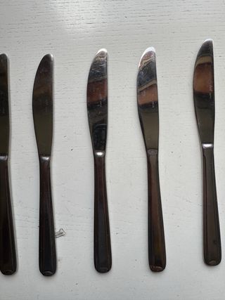 Set 8 coltelli acciaio inox