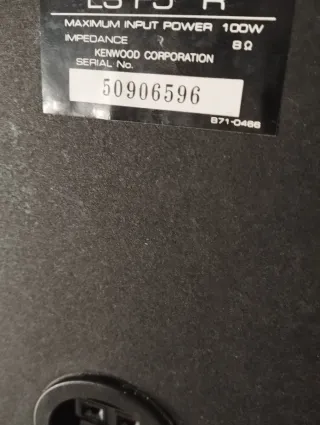 Altavoces Kenwood LS-F5 R