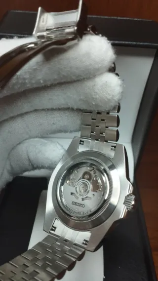 Reloj Seiko Mod GMT-Master II Sprite Verde Negro