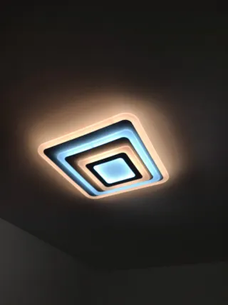 Plafón LED cuadrado moderno