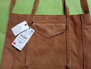 Bolso de ante Zara