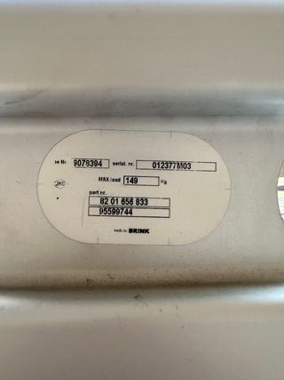 Baca portaequipajes Trafic Vivaro Primaster