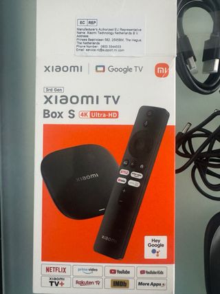 Xiaomi TV Box S 3ª Gen 4K google nuevo