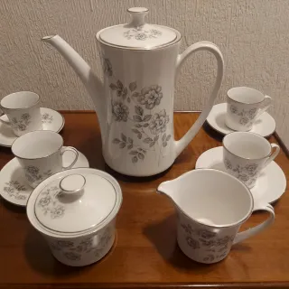 Juego de café Pontesa porcelana