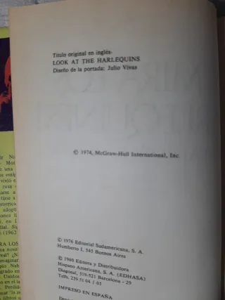 ¡Mira los arlequines!